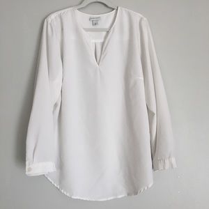 Avi & Viv white blouse